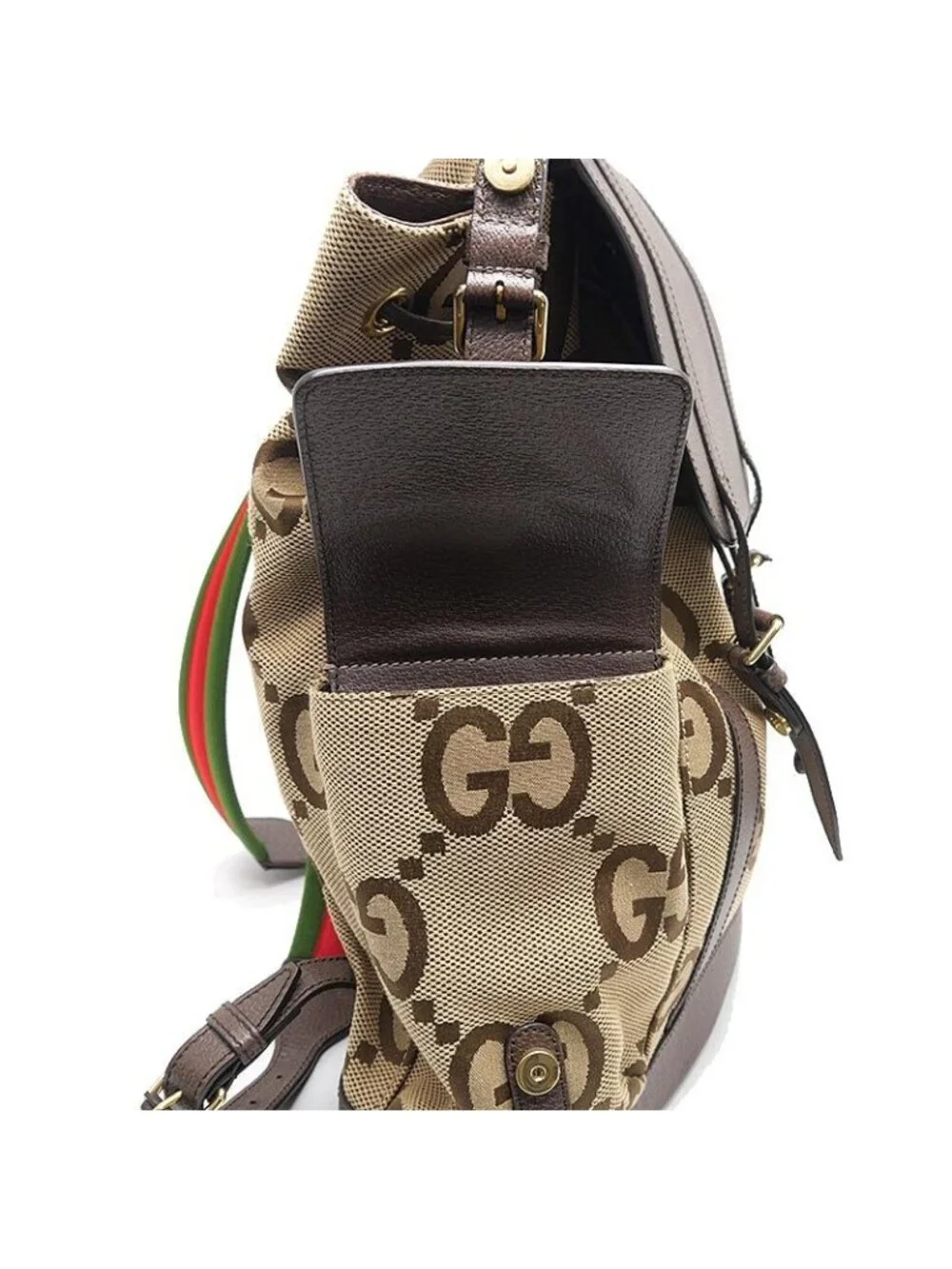 Gucci Jumbo GG Backpack Canvas
